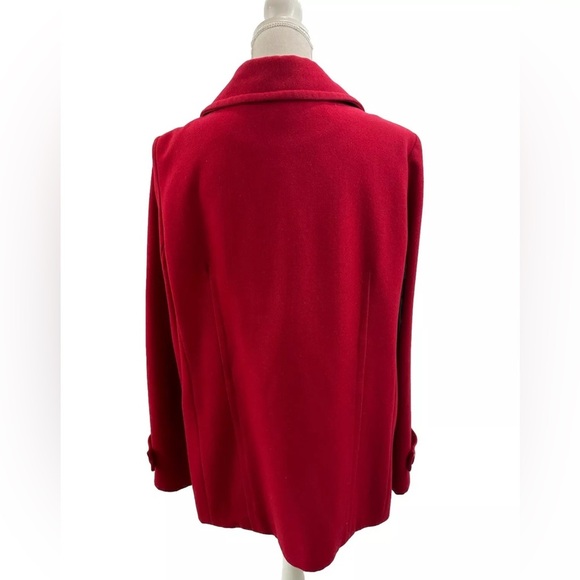 Centigrade Red Wool Blend Lined Jacket XL - Picture 6 of 6